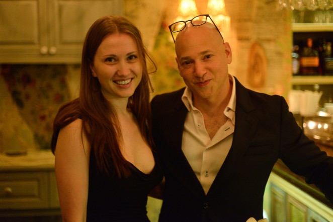 Tatiana Brunetti and Evan Handler. Photo credit: Alen Lin