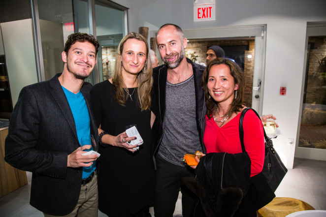 Charlie Mountain, Boffi Georgetown Showroom Manager Julia Walter, Maxalto Manager Brian Fell, and Donghia Showroom Manager Yoshiko Monterio