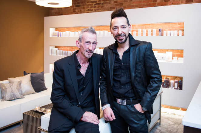 Luigi Parasmo Salon and Spa co-owners Javier Calvo and Luigi Parasmo