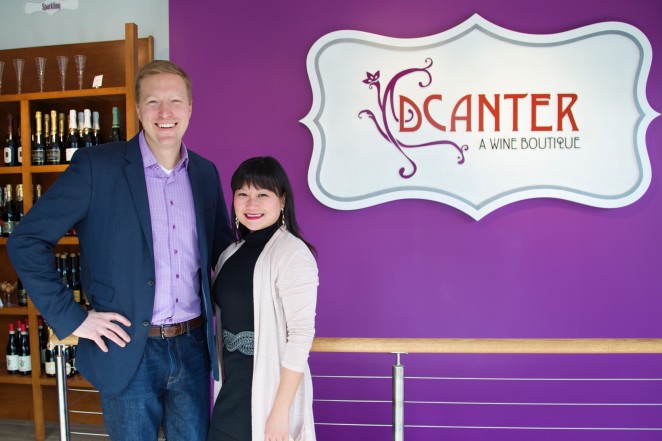 DCanter co-owners Michael and Michelle Lim Warner